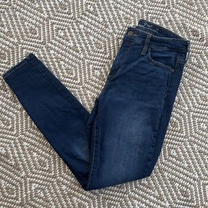 Universal Thread Dark Wash Denim High Rise Skinny Jeans 28” Inseam Size 6